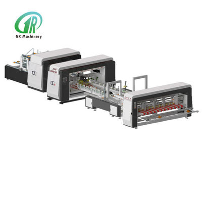 品質  Automatic Folder Gluer Stitcher 2600 Model PLC Servo Control 工場