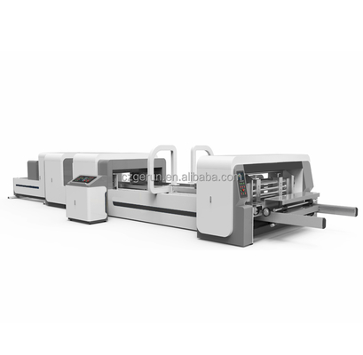品質  Advanced Automatic Folder Gluer Stitcher Machinery Multi Function 工場