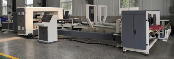 品質  Durable Automatic Folder Gluer Stitcher with PLC Control and 3 Year Warranty for Stable 200m/min Corrugated Box Production 工場