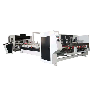 品質  2800 Touch Screen Carton Box Folder Gluer Machine Corrugated Cardboard Making 工場