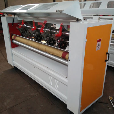 品質  Durable Thin Blade Slitter Scorer with Tungsten Steel Blade and Pneumatic Lock for Corrugated Cardboard Slitter Scorer Stability 工場