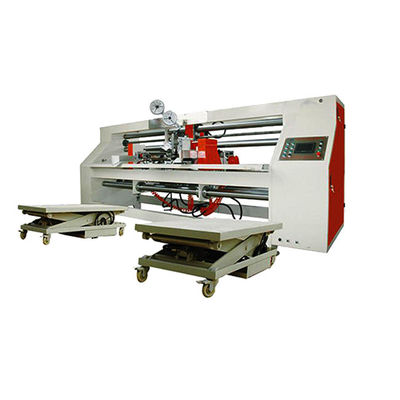 品質  Semi Automatic 2600mm Double Servo Drive Carton Box Stitching Machine Corrugated Box Stitcher 工場
