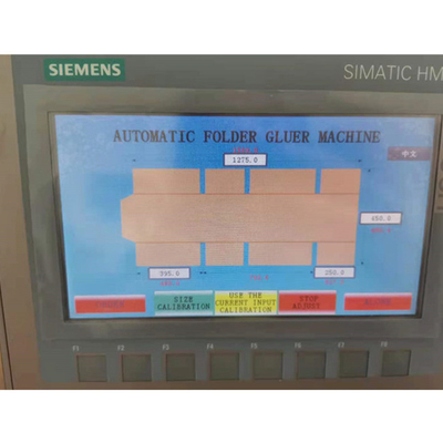 カートン箱の自動ホールダーのGluer 1000mmの真空の吸引の供給