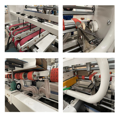 カートン箱の自動ホールダーのGluer 1000mmの真空の吸引の供給