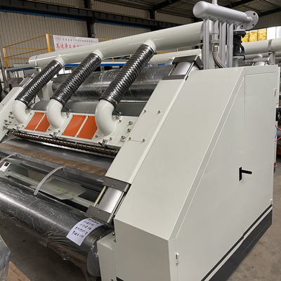 ISOの段ボール生産ライン電気片面機機械120m/Min
