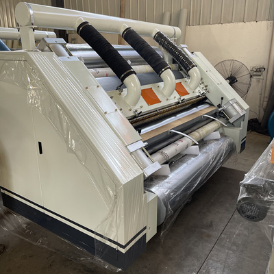 ISOの段ボール生産ライン電気片面機機械120m/Min