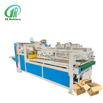 最高半自動Gluer 2mmの最少ペーパー厚さ380V/220Vの電圧1200mm。長さをつけること