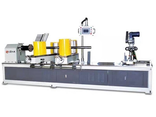 Tz-200紙チューブ製作機械 4頭CNCシングルナイフ