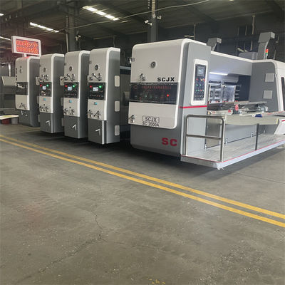 段ボール箱用フレキソ印刷スロッティングダイカット機