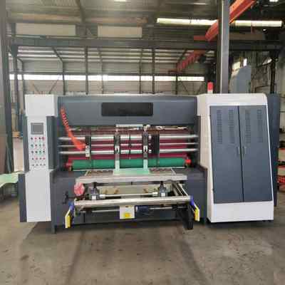 電動制御 ローータリースロッター機械 薄型シートサイズ 400mm × 600mm とマックス 機械速度 150m / min