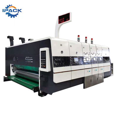 45#鋼鉄波形のカートンのFlexoの印字機±0.15mmの印刷の正確さ
