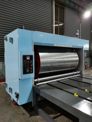 カートンボックス用半自動2色段ボールフレキソ印刷機